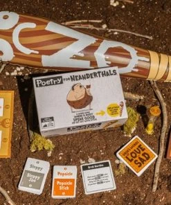 Exploding Kittens Poetry For Neanderthals - Engelstalig Kaartspel -Spellen Kast 550x366 116