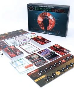 ImmunoWars: Basis Spel - Het Meest Besmettelijke Kaartspel - Spel Over Virussen, Bacteri N, En Wetenschap -Spellen Kast 550x366 182