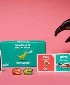 Exploding Kittens On A Scale Of One To T-Rex - Kaartspel -Spellen Kast 550x366 191