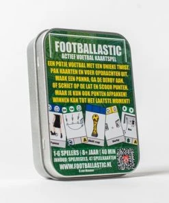 Footballastic - Kaartspel - Voetbal - Panna - Sport - Buiten Spelen - Sporten - Vrienden - Camping - Actie Spel - Wk 2022 - Actief Kaartspel - Kaartspel Kinderen - -Spellen Kast 550x366 256
