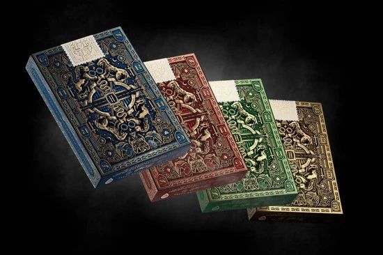 Theory11 Set Van 4 Harry Potter Speelkaarten Kaartspel 4 Theory11 Set Van 4 Harry Potter Speelkaarten Kaartspel - Afbeelding 2