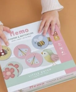 Little Dutch Memo Flowers & Butterflies FSC -Spellen Kast 550x366 69