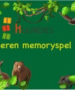Huurdies Cadeautip! Educatief Dieren Memory Spel - Dierenspel - Dierensoorten Spel - Memoryspel Dieren Met Bijhorende Benamingen- Memory Spel - 70 Kaarten - Schoencadeautjes Sinterklaas -Spellen Kast 550x369 13