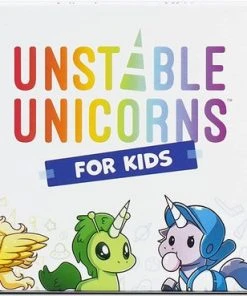 TeeTurtle Unstable Unicorns Kids Edition - Engelstalig -Spellen Kast 550x369 14