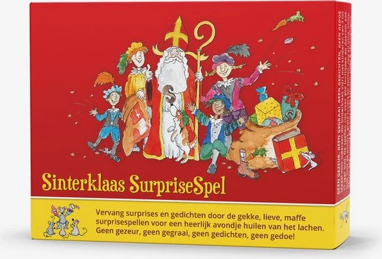 Tucker's Fun Factory Sinterklaas Surprisespel - Pakjesavond Partygame Voor De Hele Familie - 3+ 8 Tucker's Fun Factory Sinterklaas Surprisespel - Pakjesavond Partygame Voor De Hele Familie - 3+ - Afbeelding 6