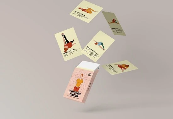 Yin Yoga Cards Yin Yoga Kaartenset - 41 Kaarten (Set 2, Uitbreidingset) 5 Yin Yoga Cards Yin Yoga Kaartenset - 41 Kaarten (Set 2, Uitbreidingset) - Afbeelding 3