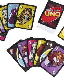 Mattel Games UNO Monster High -Spellen Kast 550x383 6
