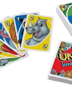 UNO Junior - Mattel Games - Engelstalig Kaartspel -Spellen Kast 550x384 1