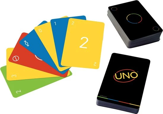 Mattel Games UNO Minimalista - Kaartspel 8 Mattel Games UNO Minimalista - Kaartspel - Afbeelding 6