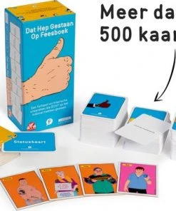 Kuna Una Tuna Games DAT HEP GESTAAN OP FEESBOEK - Kaartspel | Partygame - Nederlandse (omg!) -Spellen Kast 550x386 2