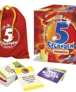 Megableu 5 Seconden Reisspel - Kaartspel - Spelletjes Voor Onderweg - Familiespel -Spellen Kast 550x386 3