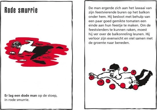 Tucker's Fun Factory Black Stories 13 Kaartspel 4 Tucker's Fun Factory Black Stories 13 Kaartspel - Afbeelding 2