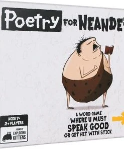 Exploding Kittens Poetry For Neanderthals - Engelstalig Kaartspel