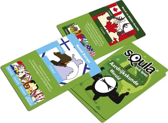 Identity Games Squla Aardrijkskunde Wereld Groep 7 & 8 - Educatief Kaartspel 6 Identity Games Squla Aardrijkskunde Wereld Groep 7 & 8 - Educatief Kaartspel - Afbeelding 4