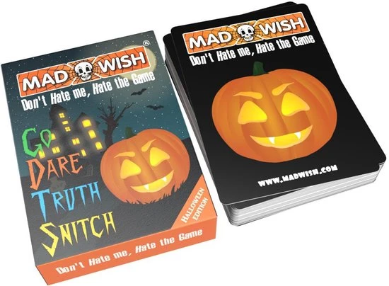 Mad Party Games MadWish Halloween - Party Game - Drankspel - Reisspel - Party Spel - Shot Spel - Truth Or Dare - Halloween Edition 8 Mad Party Games MadWish Halloween - Party Game - Drankspel - Reisspel - Party Spel - Shot Spel - Truth Or Dare - Halloween Edition - Afbeelding 6
