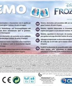 Clementoni - Spel Memo Pocket - Disney Frozen 2 - Kaartspel -Spellen Kast 550x407 8