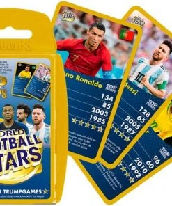 Identity Games Top Trumps Wereld Voetbal Sterren Trivia Kaartspel