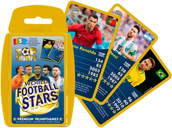 Identity Games Top Trumps Wereld Voetbal Sterren Trivia Kaartspel 3 Identity Games Top Trumps Wereld Voetbal Sterren Trivia Kaartspel