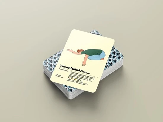 Yin Yoga Cards Yin Yoga Kaartenset - 41 Kaarten (Set 2, Uitbreidingset) 4 Yin Yoga Cards Yin Yoga Kaartenset - 41 Kaarten (Set 2, Uitbreidingset) - Afbeelding 2