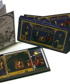 G.M. Jurrius Komt Allen Tezamen - Kerst Kaartspel - Luister Naar Het Kerstverhaal En Maak Als Eerste De Kerststal Compleet