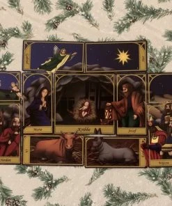 G.M. Jurrius Komt Allen Tezamen - Kerst Kaartspel - Luister Naar Het Kerstverhaal En Maak Als Eerste De Kerststal Compleet 14 G.M. Jurrius Komt Allen Tezamen - Kerst Kaartspel - Luister Naar Het Kerstverhaal En Maak Als Eerste De Kerststal Compleet -Spellen Kast 550x412 73