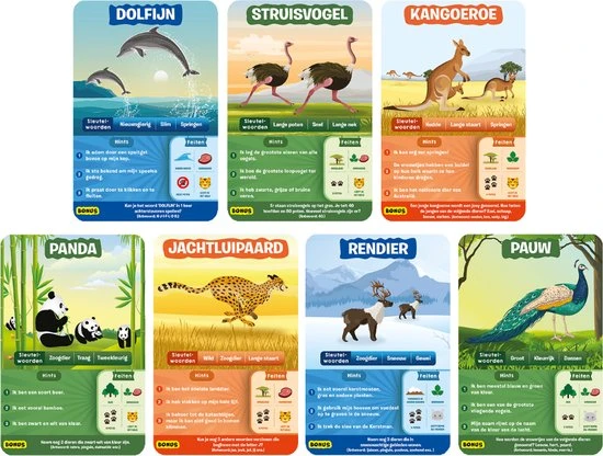 Skillmatics Wijzer Over De Basisschool - Raad Na 10 - Dierenwereld 7 Skillmatics Wijzer Over De Basisschool - Raad Na 10 - Dierenwereld - Afbeelding 5