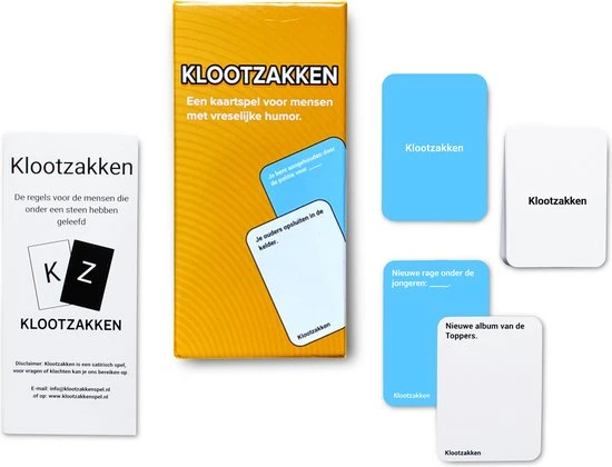 Klootzakken - Nederlands Kaartspel - Partyspel - Familiespel - Gezelschapsspel 5 Klootzakken - Nederlands Kaartspel - Partyspel - Familiespel - Gezelschapsspel - Afbeelding 3