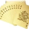 REBL Luxe Gouden Speelkaarten / Poker Kaarten - Geplastificeerd -Spellen Kast 550x420 12