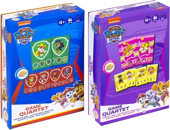 Toy Universe Paw Patrol Kwartetspel Paars 5 Toy Universe Paw Patrol Kwartetspel Paars - Afbeelding 3