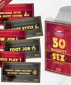 LoveGuider Afdrukbare Ondeugende Sex Coupons Met Doos, 50 Kinky Sex Kaarten, Sex Coupons Voor Hem, Last Minute Gift, Digitale Sex Spel Coupons Voor Volwassenen -Spellen Kast 550x436 7