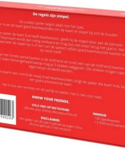 Know Your Friends. Know Your Friends - Het Ultieme Drankspel Voor Vrienden - Partyspel -Spellen Kast 550x440 5