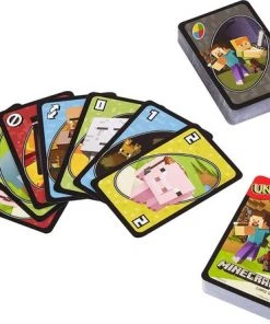 Mattel Games UNO Minecraft - Kaartspel -Spellen Kast 550x442 1