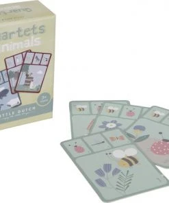 Little Dutch Spel Kwartet - Dieren -Spellen Kast 550x442 5