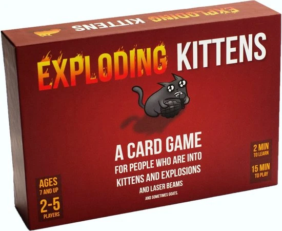 Exploding Kittens Original Edition - Engelstalig Kaartspel 3 Exploding Kittens Original Edition - Engelstalig Kaartspel