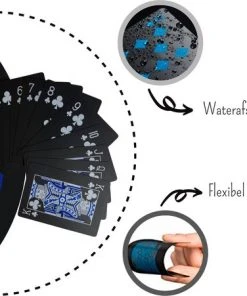 Vesper Products Speelkaarten Waterdicht – Special Edition Pokerkaarten Blauw/Zwart -Spellen Kast 550x451 2