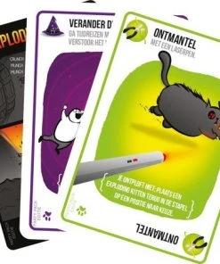 Exploding Kittens Party Pack - Nederlandstalig Kaartspel -Spellen Kast 550x453