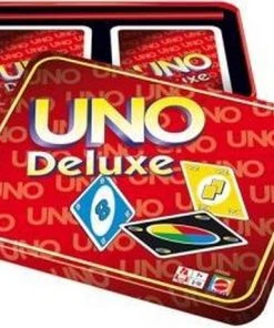 UNO Deluxe - Mattel Games - Kaartspel -Spellen Kast 550x460 1