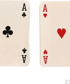 ESTARK Luxe Speelkaarten - 2 Sets - Plastic Coating - Poker Kaarten - Kaartspel - Spelkaarten - Spel Kaart - 2 X 56 - Gezelschapsspel - Spelen - Playing Cards - Cijfer In Alle 4 De Hoeken - 2 STUKS -Spellen Kast 550x461 6