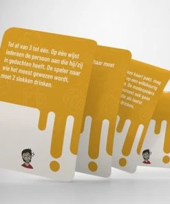 Luuve Tribe Drinks NL - Drankspel Volwassenen Partygame Kaarten Speelkaarten -Spellen Kast 550x463 12