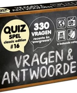 Puzzles & Games Vragen & Antwoorden #16 (330 Nieuwe Vragen 2022 !) - Kaartspel - Pocketformaat Trivia Quiz En Aanvulset / Uitbreiding - Black Friday Deal - Schoencadeautje Of In Kerstpakket