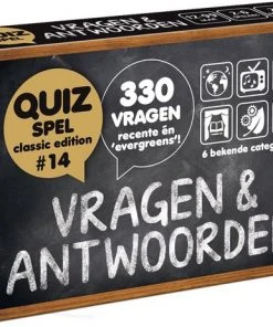 Puzzles & Games Vragen & Antwoorden #14 (330 Vragen !) - Pocketformaat Trivia Quiz En Aanvulset / Uitbreiding - Schoencadeautje Of In Kerstpakket