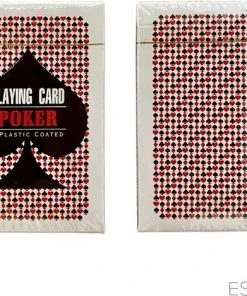 ESTARK Luxe Speelkaarten - 2 Sets - Plastic Coating - Poker Kaarten - Kaartspel - Spelkaarten - Spel Kaart - 2 X 56 - Gezelschapsspel - Spelen - Playing Cards - Cijfer In Alle 4 De Hoeken - 2 STUKS -Spellen Kast 550x469 12