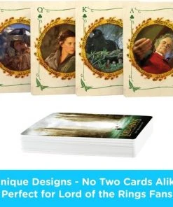 Aquarius Lord Of The Rings - The Fellowship Of The Ring Playing Cards / Speelkaarten -Spellen Kast 550x474 4