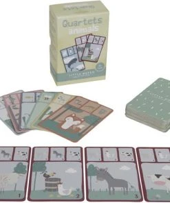 Little Dutch Spel Kwartet - Dieren -Spellen Kast 550x479 3