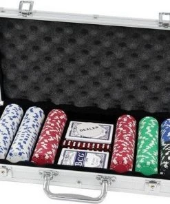 Overige Merken Poker Set Aluminium Koffer -Spellen Kast 550x483 8