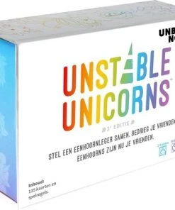 TeeTurtle Unstable Unicorns - Nederlandstalig Kaartspel -Spellen Kast 550x487