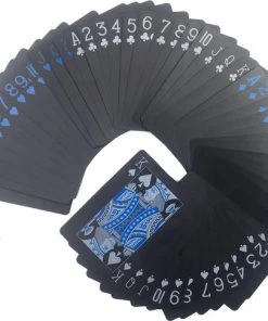 Fit Junkies Speelkaarten - Zwart En Blauw - 56 Kaarten - Waterdicht - Kaarten - Kaartspel -Spellen Kast 550x487 4