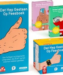 Kuna Una Tuna Games BASISSPEL + 3 UITBREIDINGEN | DAT HEP GESTAAN OP FEESBOEK - Kaartspel + ALLE UITBREIDINGEN