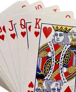 ESTARK Luxe Speelkaarten - 2 Sets - Plastic Coating - Poker Kaarten - Kaartspel - Spelkaarten - Spel Kaart - 2 X 56 - Gezelschapsspel - Spelen - Playing Cards - Cijfer In Alle 4 De Hoeken - 2 STUKS -Spellen Kast 550x501 3