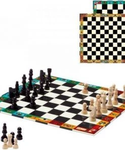 Djeco - Djeco Schaak- En Damspel -Spellen Kast 550x504 7